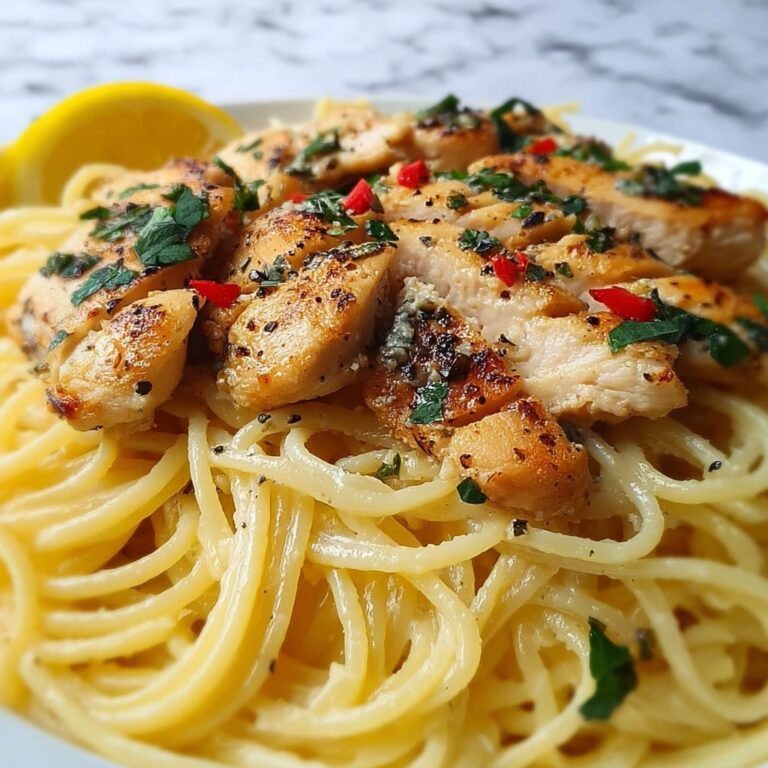 Chicken Scampi Pasta Recipe
