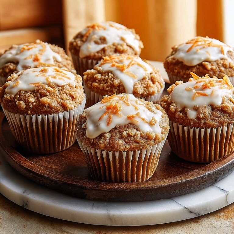 Moist and Flavorful Carrot Cake Muffins Recipe