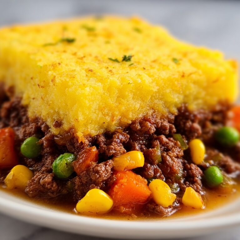 Sloppy Joe Cornbread Casserole Recipe