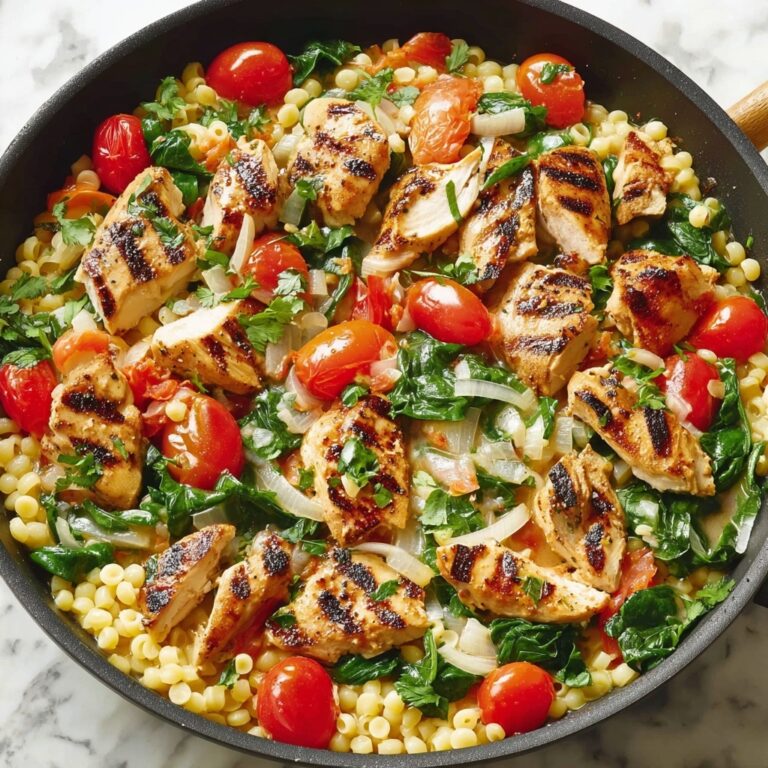 One-Pot Chicken Orzo Skillet Recipe