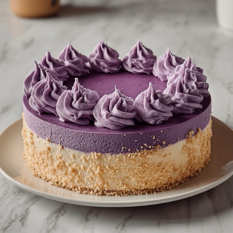 Ube Cheesecake Recipe
