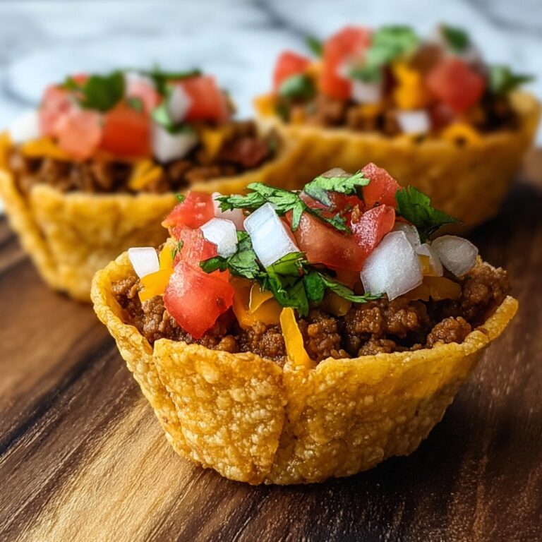 Easy Crunchy Taco Cups Recipe