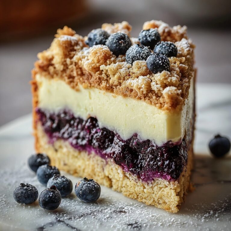 Blueberry Sour Cream Coffee Cake Recipe