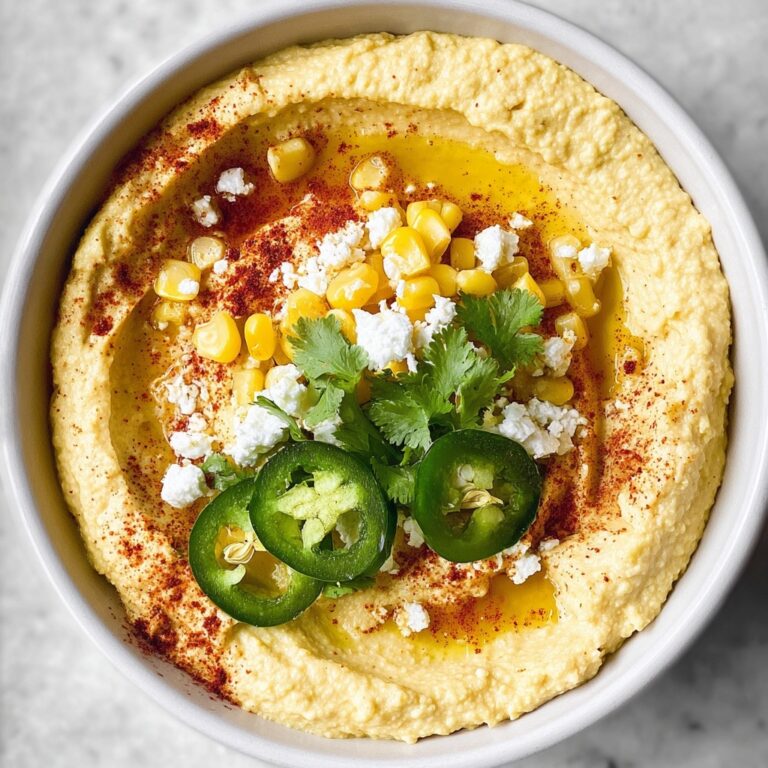 Street Corn Hummus Recipe