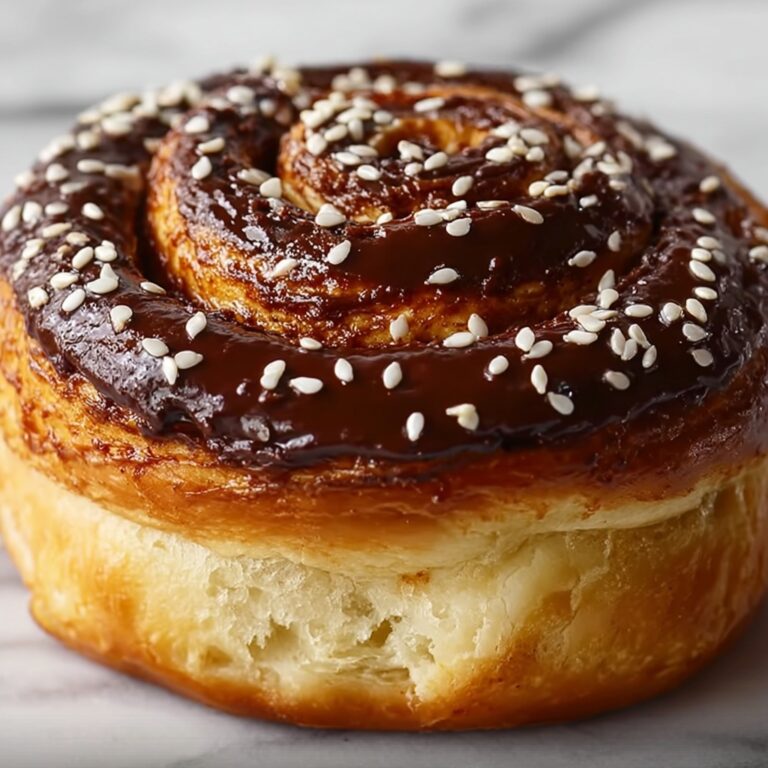 Nutella Halva Babka Buns Recipe