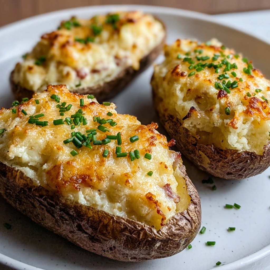 Twice Baked Potatoes Recipe - Recipe Image