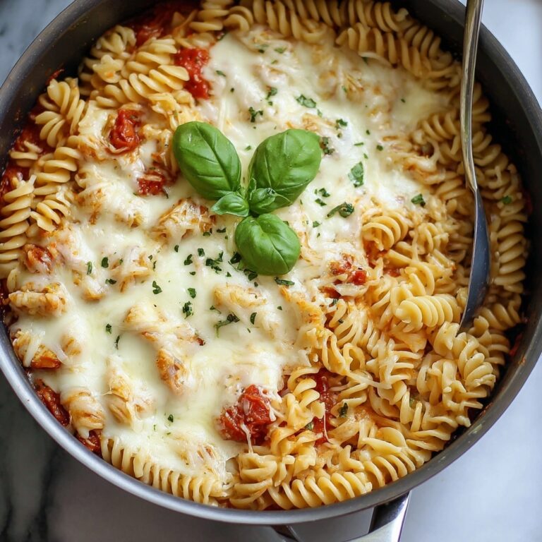 One-Pot Chicken Parmesan Pasta Recipe
