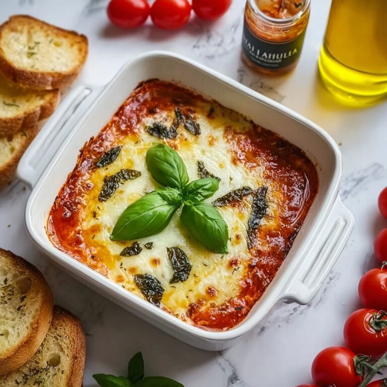 Baked Goat Cheese Bruschetta Dip Recipe