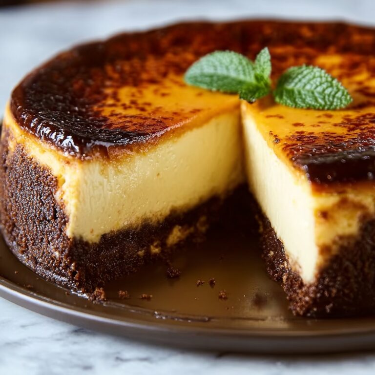 Pumpkin Crème Brûlée Cheesecake Recipe