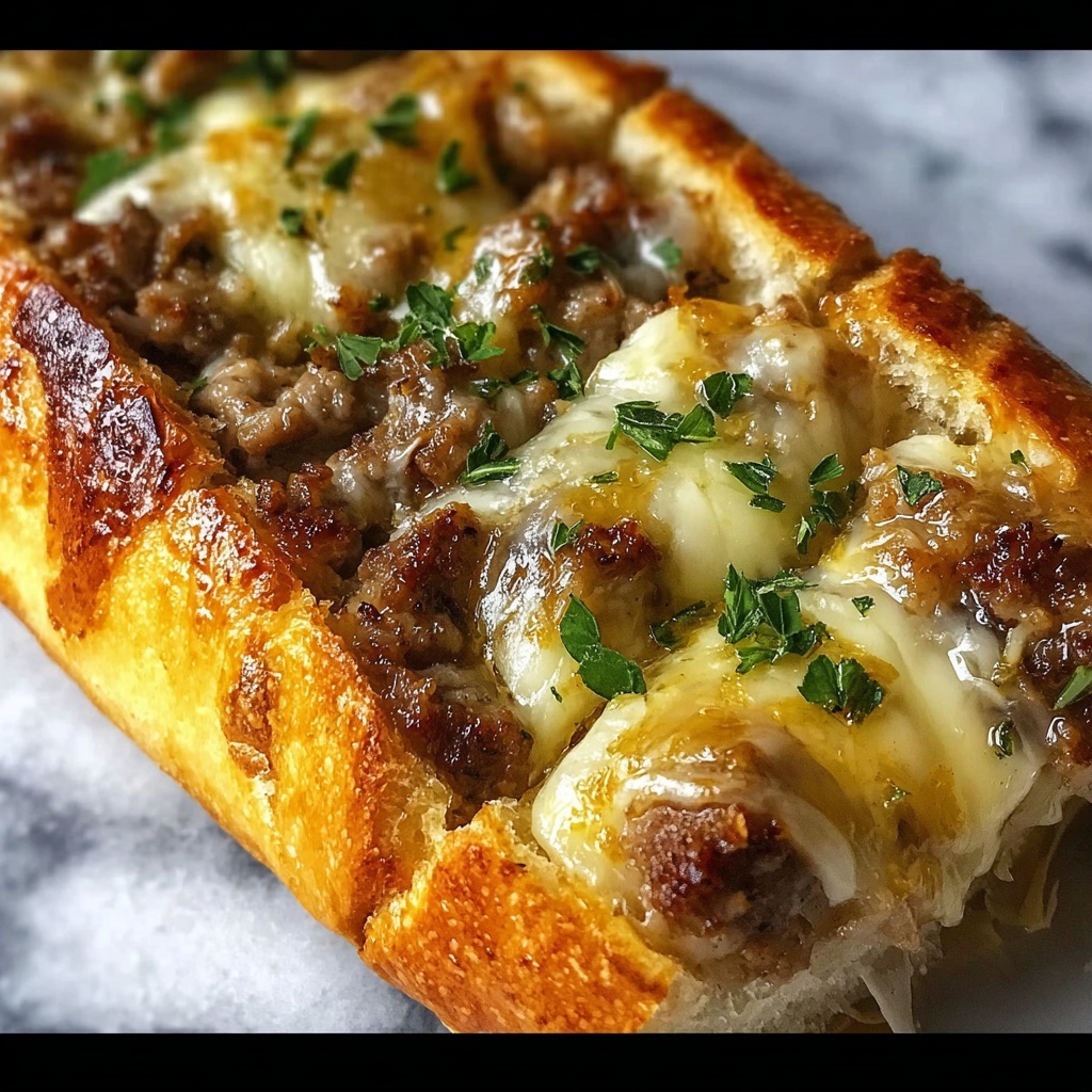 Sausage and Cheese Bread Recipe - Recipe Image