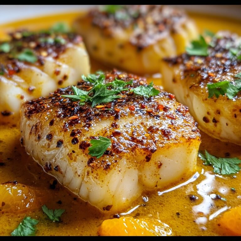 Fish Fillets in Orange Sauce Recipe