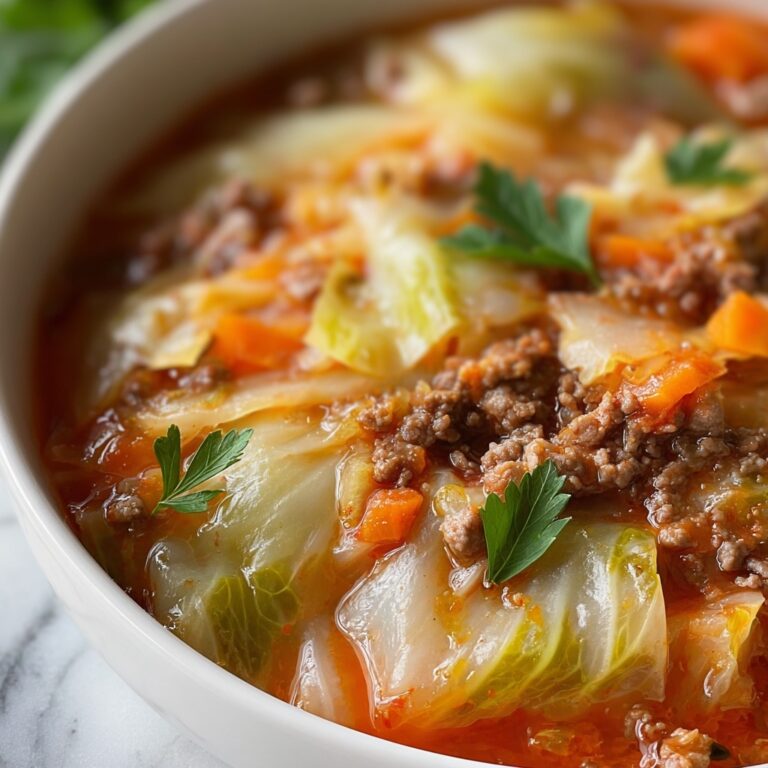 Low Carb Unstuffed Cabbage Casserole Recipe
