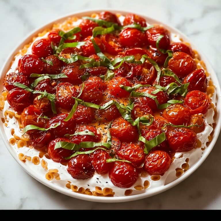 Roasted Tomato & Stracciatella Acini di Pepe Recipe