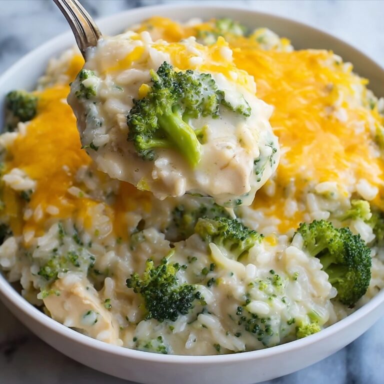 Crockpot Cheesy Chicken Broccoli Rice Recipe