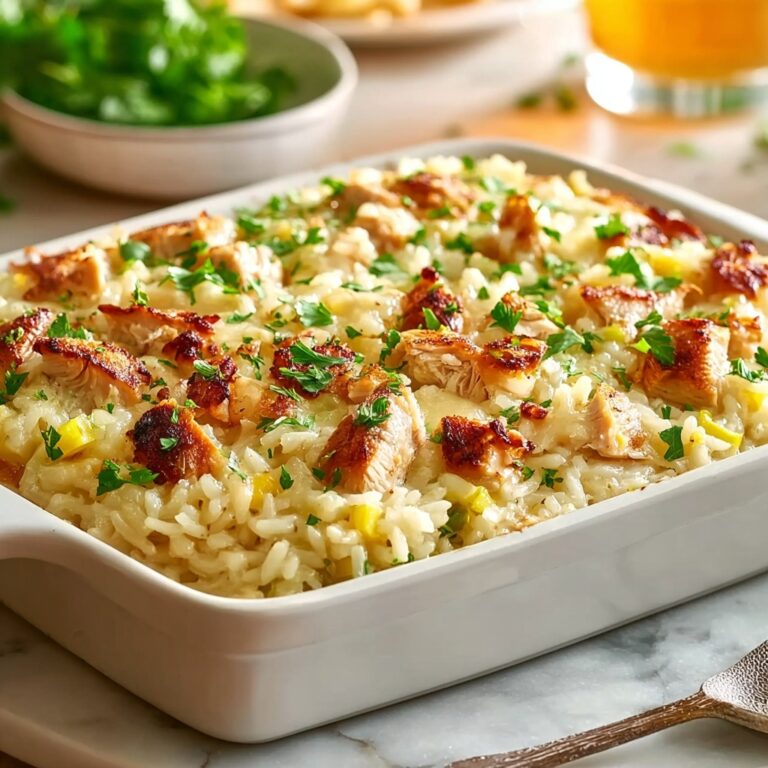 Easy Chicken and Rice Casserole Recipe