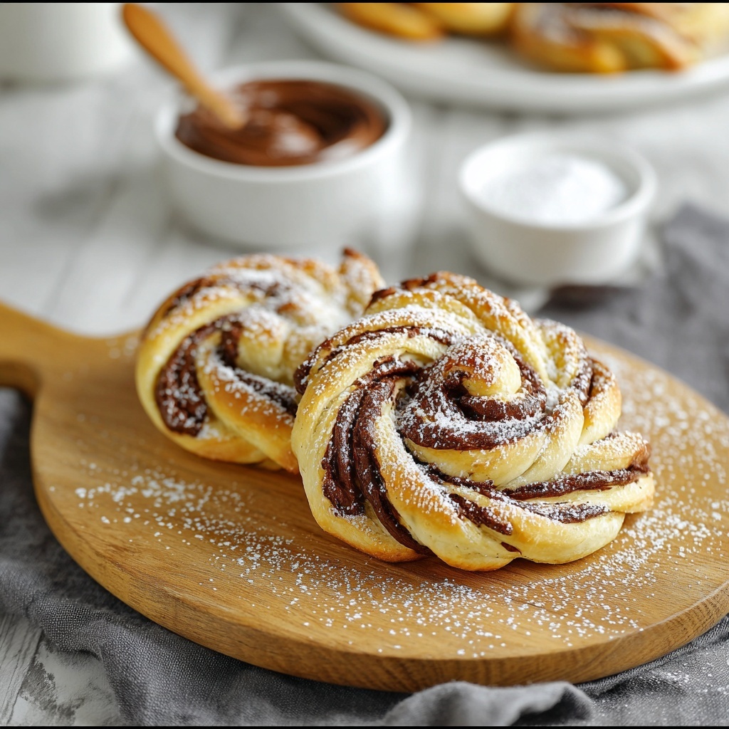 Nutella Puff Pastries Recipe - Recipe Image