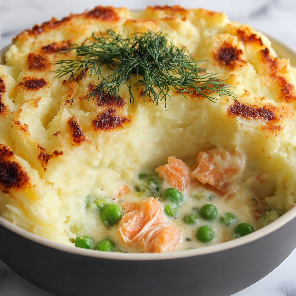 Creamy Seafood Fish Pie Recipe - Recipe Image