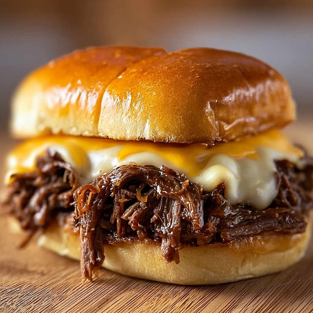 Crockpot French Dip Sandwich Recipe - Recipe Image