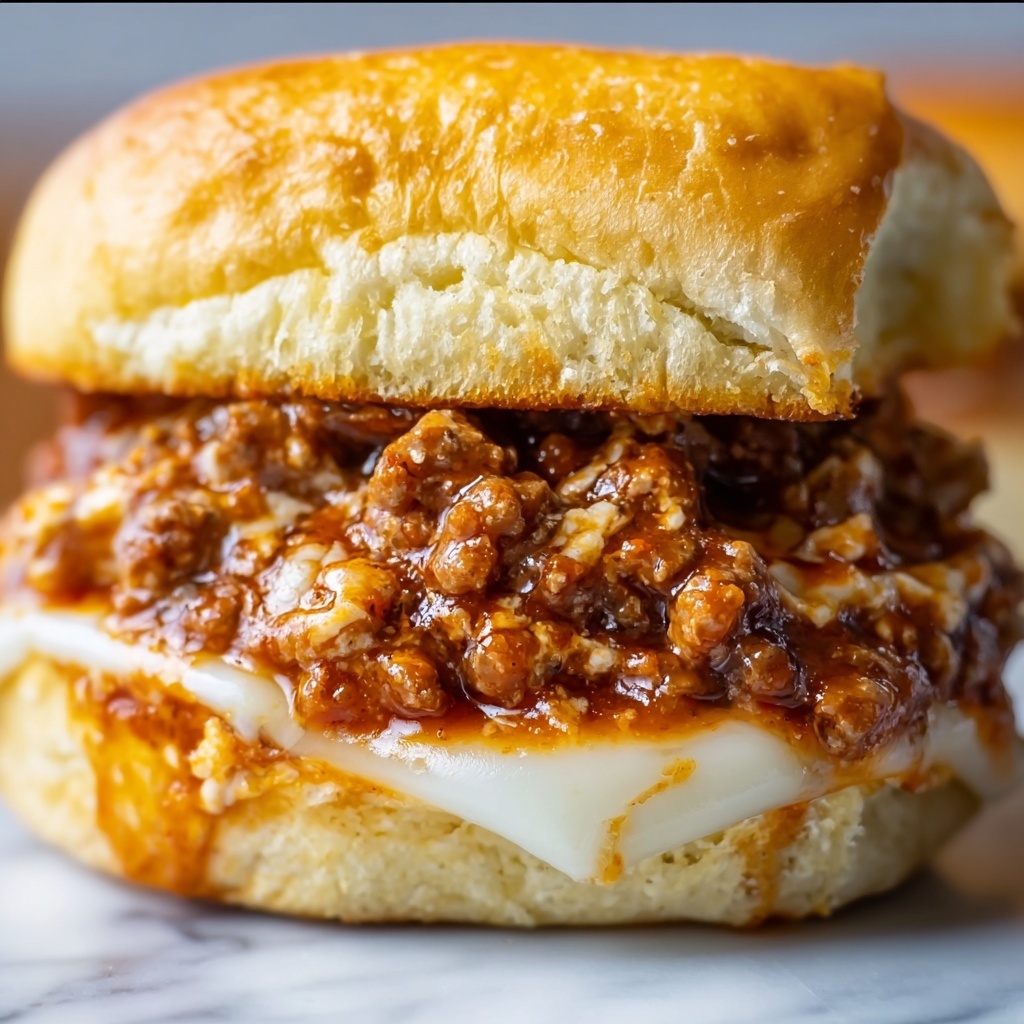 Chicken Parmesan Sloppy Joes Recipe - Recipe Image