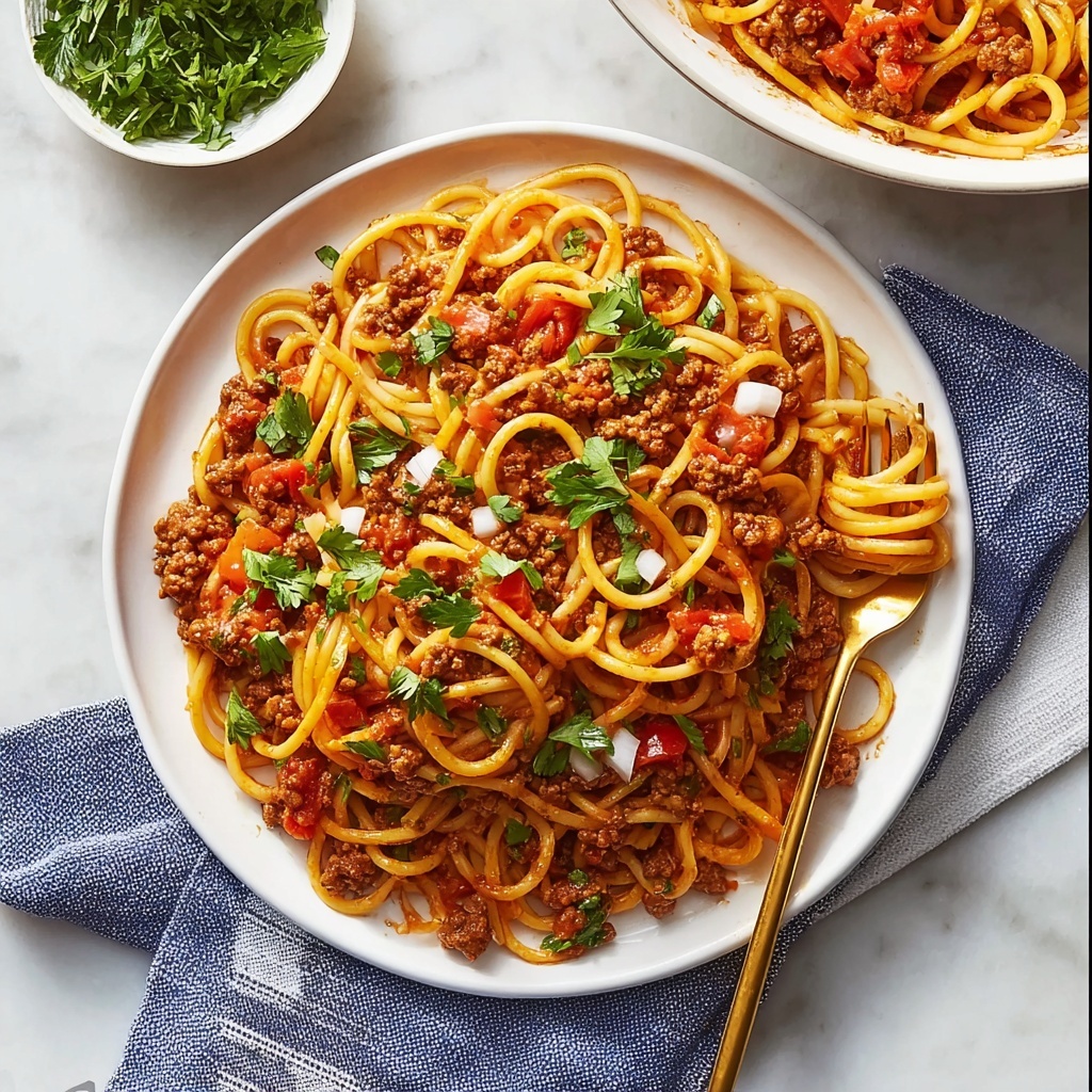 Taco Spaghetti Recipe - Recipe Image
