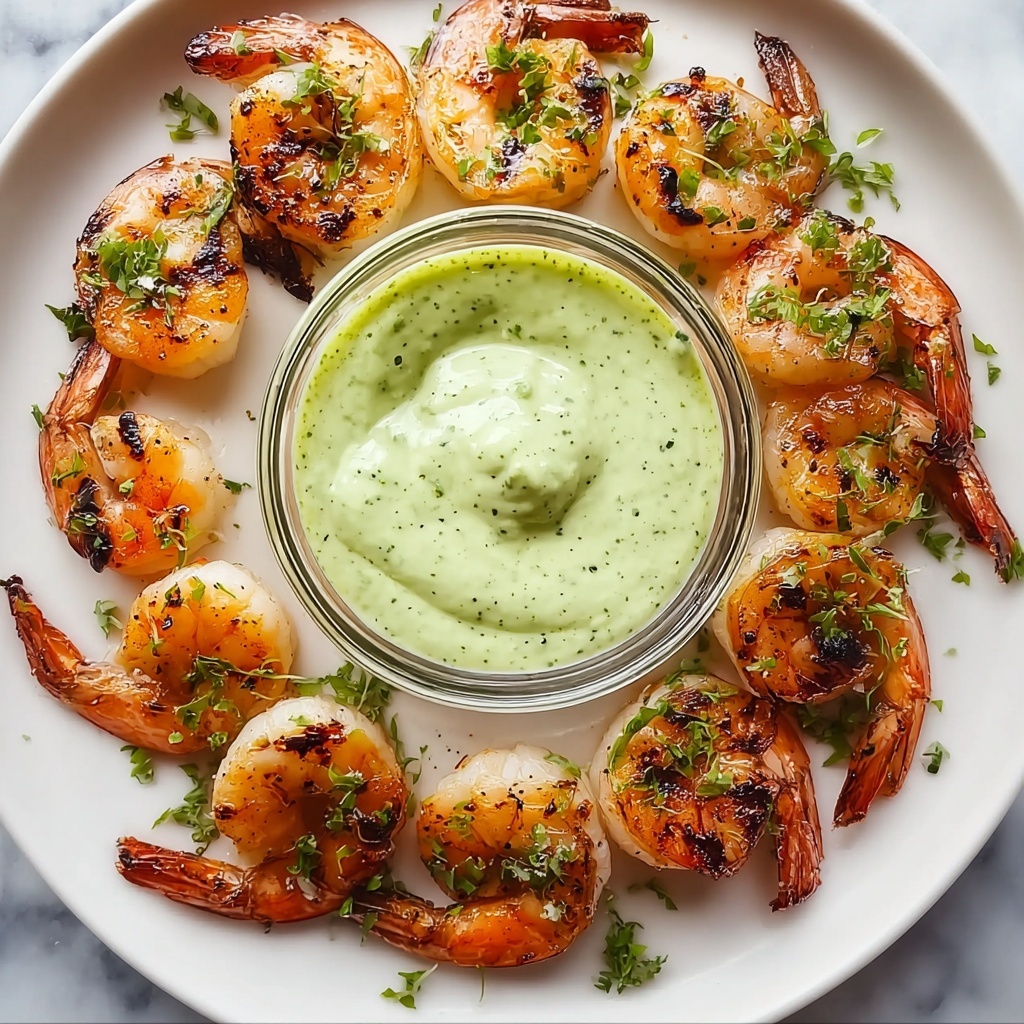 Chili Lime Shrimp with Avocado Crema Recipe - Recipe Image