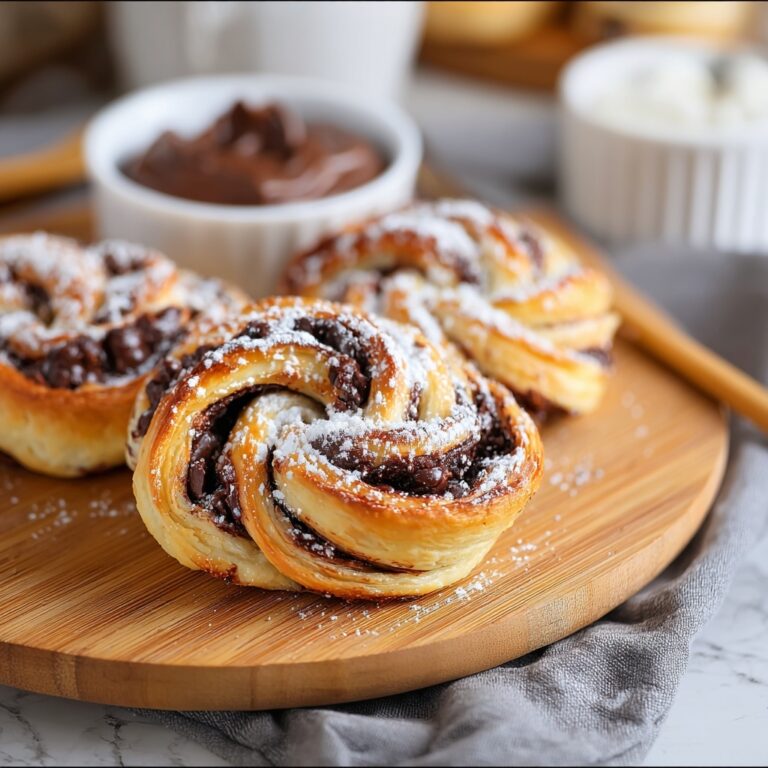 Nutella Puff Pastries Recipe