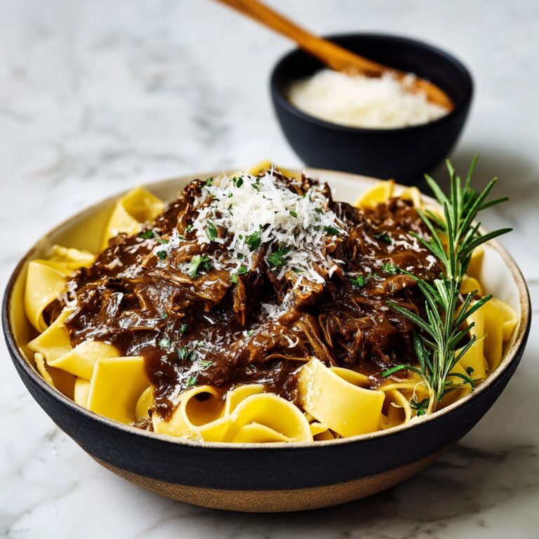 Short Rib Ragu with Pasta and Herbs Recipe